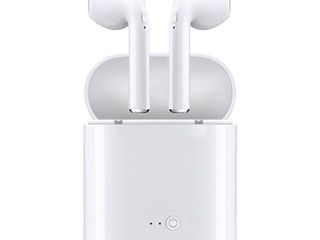 Беспроводные bluetooth наушники headset with power bank white! foto 1