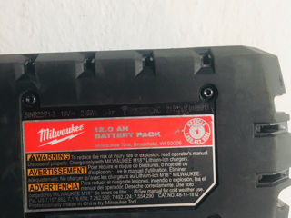 Аккумулятор Milwaukee 12.0Ah Acumulator foto 3