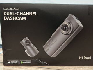 Ddpai N1 dual dash cam camera fata+spate parking monitoring foto 1