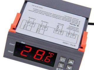 Термостат для инкубатор для отопления или охлаждения на 12V и 220V foto 5