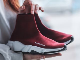 Balenciaga Speed Trainer Bordo Women's foto 2