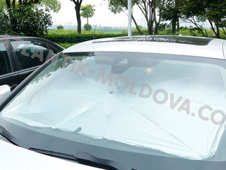 Солнцезащитный складной зонт для автомобиля foto 3