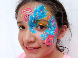 Аквагрим,Face painting,picture pe fata. foto 3