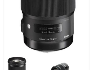 Sigma 50mm f1.4 Canon  nou ieftin foto 2
