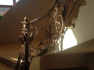 Перила на заказ художественая ковка. balustrade din fier forjat.бесплатный дизайн и выезд на замеры foto 14