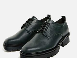 Zara Dark Green Oxfords