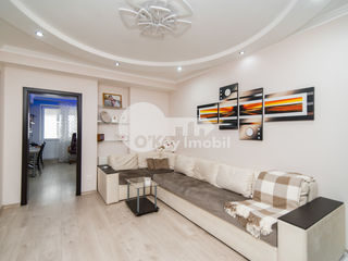 Apartament 2 camere+living, 78 mp, reparație calitativă/mobilat, Urban-Construct 77500 € foto 3
