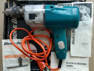 Black & Decker DN95. Ударная Дрель. Made in West Germany foto 1