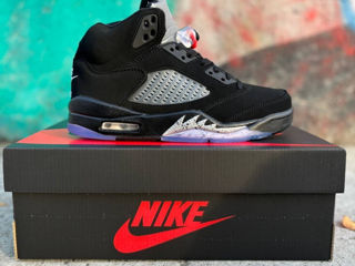 Nike Air Jordan 5 Retro Black/Blue foto 4