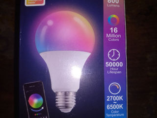 Светодиодная умная лампа Tuya Smart Life foto 1