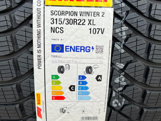 315/30 R22 Pirelli Scorpion Winter 2/ Доставка, livrare toata Moldova 2023 foto 2