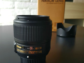 Nikon 35мм 1.8 G  ED  для полного кадра (Full Frame) Обмен на fujifilm