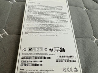 Iphone 15 Pro 256gb Black Titanium Sigilat  Original  Garantie Apple  Neverlock  Orice Sim foto 2
