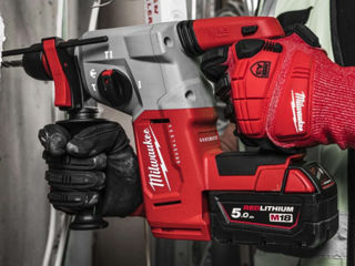 New ciocan rotopercutor / аккумуляторный перфоратор  sds-plus milwaukee m18blhx100p-502p fuel foto 10