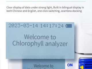Analizator clorofilă și azot în plantă - Анализатор азота и хлорофилла листа - N-tester foto 14
