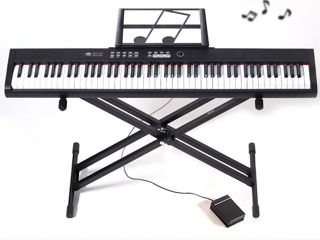 Синтезатор Professional 88K, 88 клавиш, 128 полифония, активная и взвешенная клавиатура, MIDI, Новый foto 14