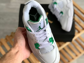 Nike Air Jordan 4 Retro White/Green foto 6