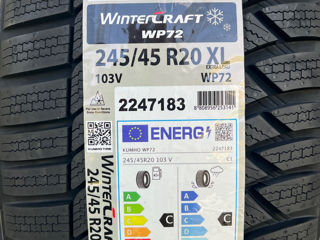 245/45 R20 Kumho Wintercraft WP72/ Доставка, livrare toata Moldova 2024 foto 2