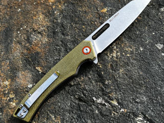 Оригинальный нож Vortek Wayfarer brown micarta warncliffe blade foto 3