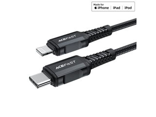 Cablu de date de încărcare din aliaj de aluminiu ACEFAST C4-01 USB-C la Lightning foto 3