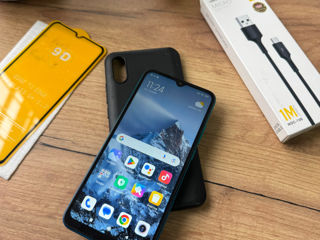 Xiaomi Redmi9 3/32gb ideal + husa , sticla de protectie , incarcator foto 4