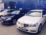 Mercedes-Benz (alb, negru) - la dispoziția dumneavoastră: nunți, cumătrii, botez, transfer aeroport, foto 7