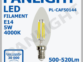 Филаментные светодиодные лампы, led filament, led лампы в Молдове, светодиодное освещение foto 6