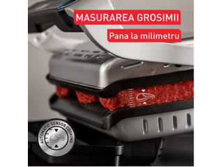 Gratar electric TEFAL OptiGrill+ XL GC728D10, 2000W, 9 programe automate, argintiu-negru. Promo! foto 6