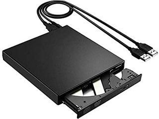 DVD-RW/R Drive (black) slim external USB 2.0 foto 1