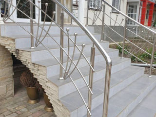 Balustrade din Inox sticla foto 5