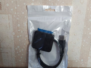 Адаптер, SATA на USB 3.0, новый, доставка foto 7