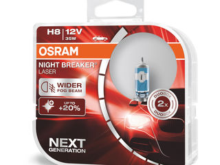 Lampi osram night breaker Laser +150% - h1, h4, h7, h8, h11, hb3, hb4 foto 9