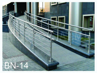 Balustrade din inox, balustrade fier forjat, balustrade la balcon, balustrade la scari foto 8