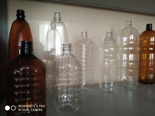 Sticle plastic/PET sticle/Canistre de plastic/ ПЭТ бутылки/ пластиковые бутылки foto 1
