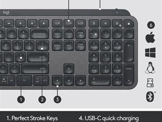 Logitech MX KEYS for Business keyboard new! новая клавиатура! foto 2