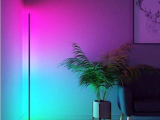 Угловая RGB лампа с пультом foto 1