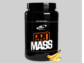 Gainer Pro Mass, 1600 g, Banană