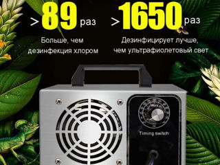 Генератор озона 60г/час-таймер дезинфекция озонатора generator ozon foto 8