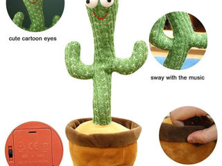 Cactus Dansator si Vorbitor de jucarie repeta, melodii, lumini foto 6