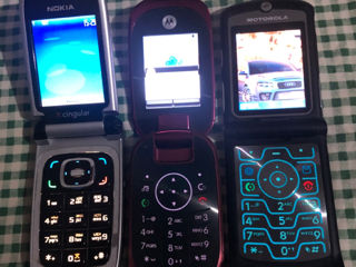 Nokia6131,motorola rzv3,motorola w60