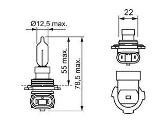 Philips Hir 2 Longlife Lampă Halogen 12V 55W Px22D foto 3