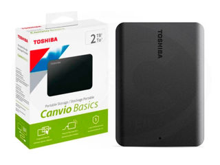 Toshiba Canvio Basics 2022 2TB - всего 1499 леев!