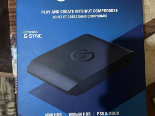 Noua placă de captură Elgato HD60 X, neagră, pentru PS5 și Xbox