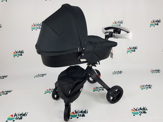 Продам новую детскую коляску Dsland v4 2в1 черная аналог stokke foto 8