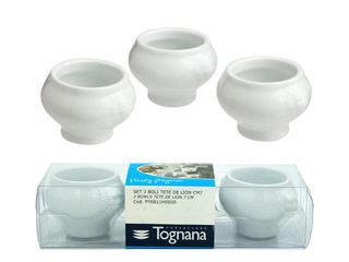 Set Recipient Pentru Aperitiv Din Porcelan Tognana Mignon 3Buc D7Cm foto 1