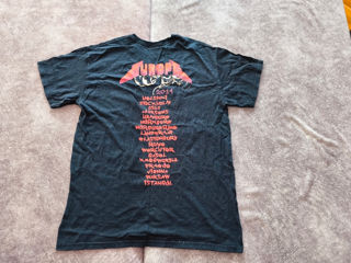 Metallica  Europe Tour 2014 T Shirt Rare vintage Size M foto 6