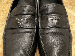 Prada мокасины мужские