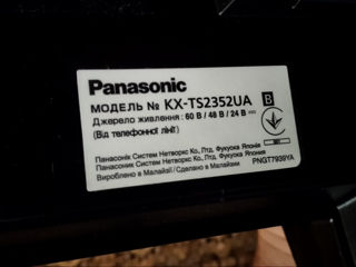 Продам телефон Panasonic  KX-TS2352UA 100 лей foto 2