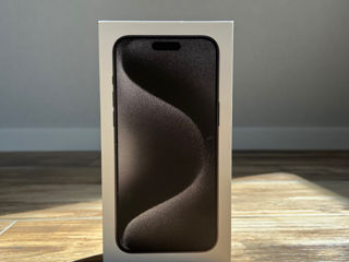 iPhone 15 Pro Max 1Tb Black Titanium Sigilat + Garantie!