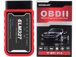 Професиональные авто диагностические сканеры OBD2 ELM 327 для Iphone, Android и Windows foto 2